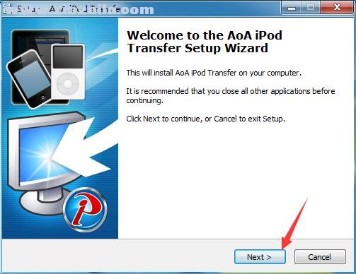 AoAMedia iPod Transfer(iPod媒体文件传输工具) v3.2.1 官方版