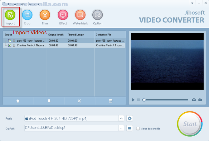 Jihosoft Video Converter(视频格式转换软件) v4.0.3官方版