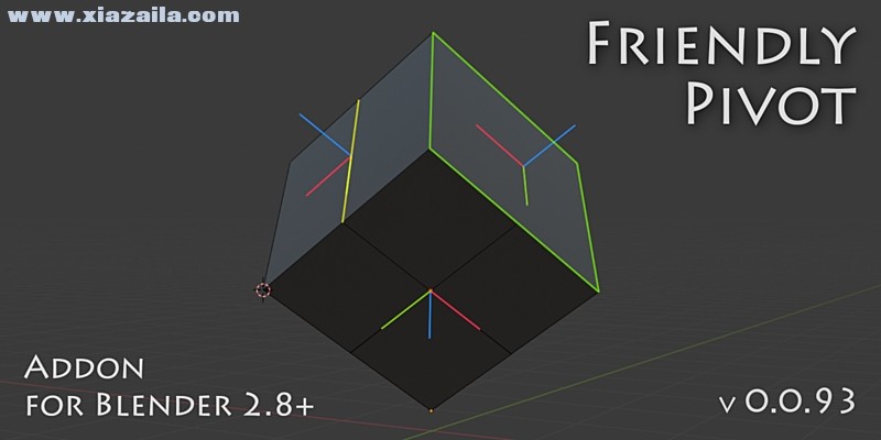 Friendly Pivot(Blender坐标轴移动修改插件) v0.2.21免费版