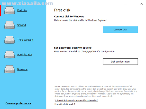 Secret Disk Professional(磁盘加密软件) v2021.09官方版