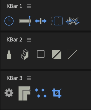 AEscripts KBar(AE自定义工具栏UI脚本) v2.0.2 免费版