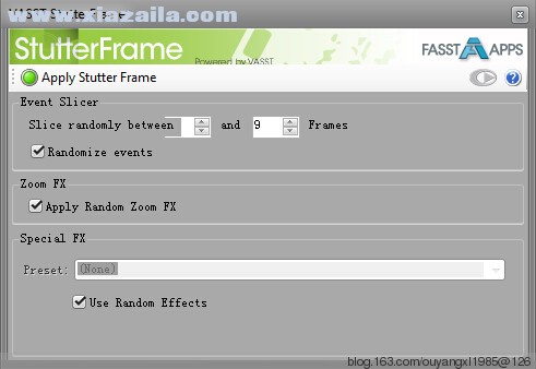 Stutter Frame(Vegas快速混乱画面插件) v1.0.1 官方版