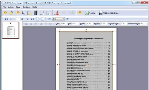 A-PDF Page Crop(PDF空白剪裁软件) v4.7.0 官方版