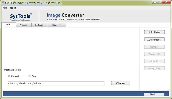 SysTools Image Converter(图像转换软件) v5.0官方版