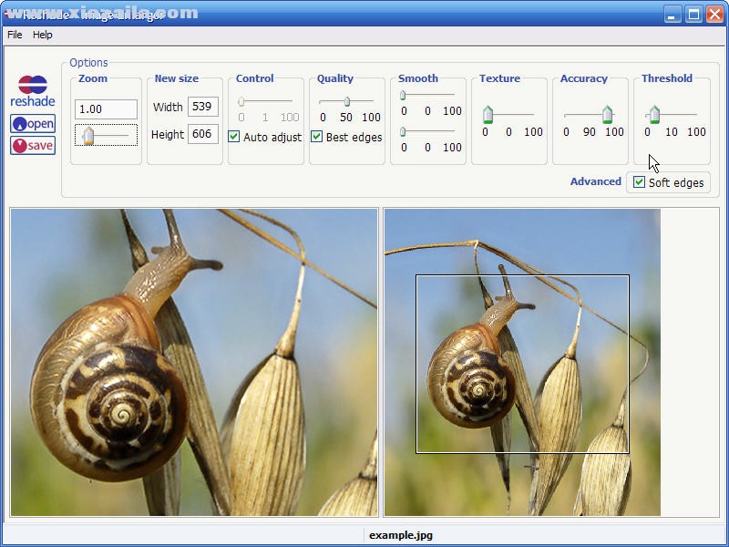 Reshade Image Enlarger(照片放大软件) v3.1绿色版