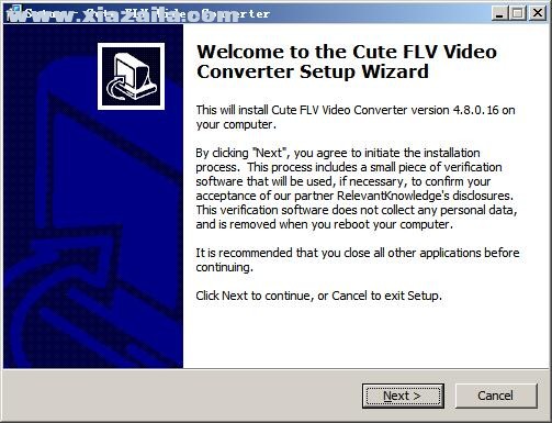 Cute FLV Video Converter(视频转换软件) v4.8.0.16官方版