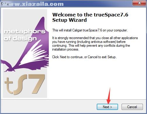 trueSpace(3D绘图软件) v7.6 免费版