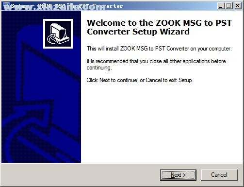 ZOOK MSG to PST Converter(MSG到PST转换器) v3.0官方版