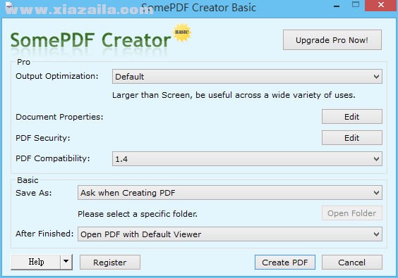 SomePDF Creator(虚拟pdf打印机) v2.0 官方免费版