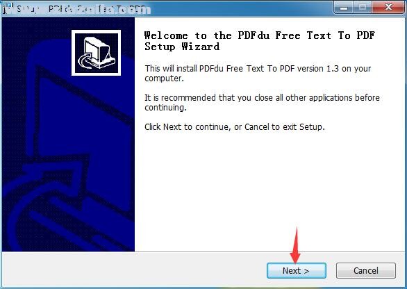 PDFdu Free Text to PDF(文本转PDF软件) v1.3官方版