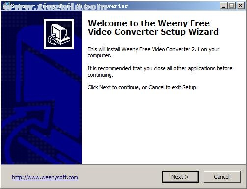 Weeny Free Video Converter(视频转换软件) v2.0官方版
