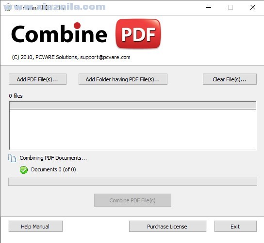 PCVARE Combine PDF(PDF合并器) v2.1.0.0官方版