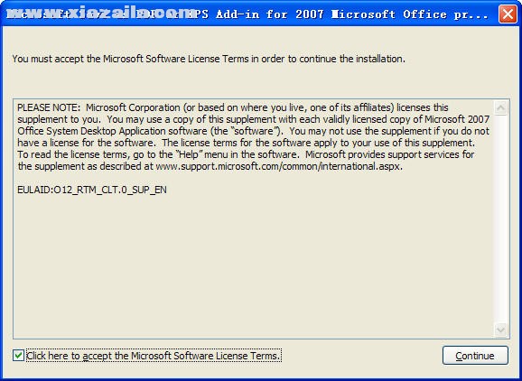 Microsoft Save as PDF or XPS(PPT2007转存为PDF的插件)