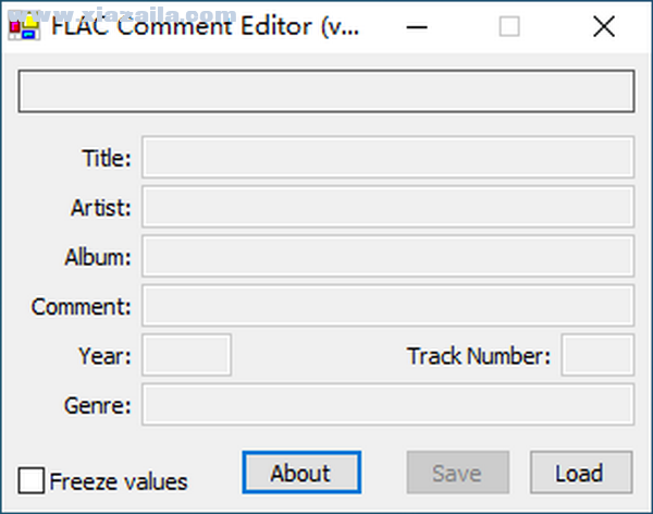 FLAC Comment Editor(flac音乐tag标签修改器) v1.1.0绿色版