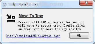 MoveToTray(托盘程序移除工具) v1.0绿色版