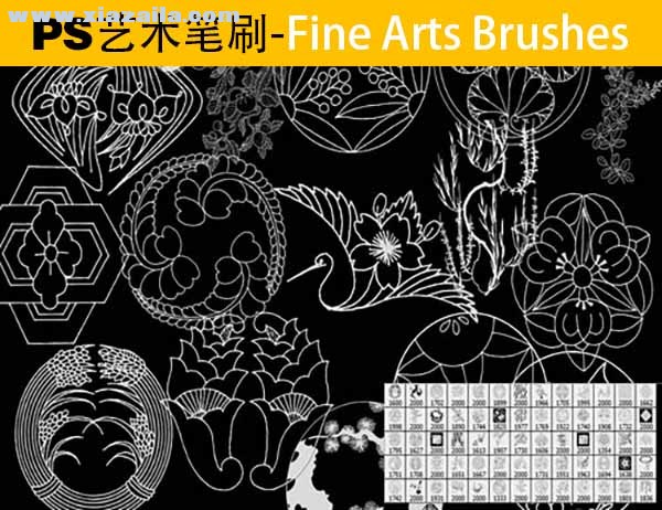 Fine Arts Brushes(ps艺术笔刷)(1)
