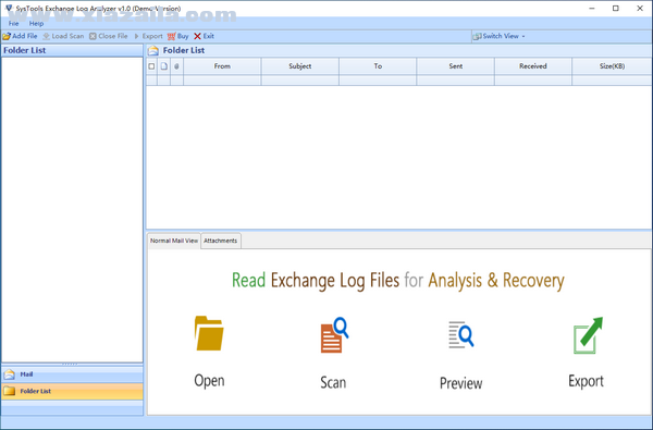 SysTools SQL Log Analyzer(Exchange日志分析器) v1.0免费版