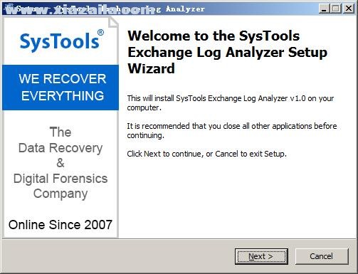 SysTools SQL Log Analyzer(Exchange日志分析器) v1.0免费版