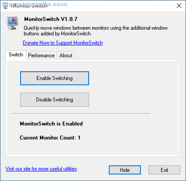 MonitorSwitch(多显示器切换软件) v1.0.7官方版