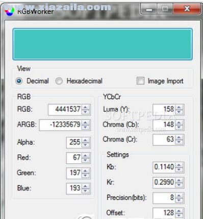 RGBWorker(RGB色彩代码查看器) v2.0 官方版