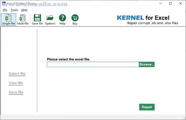 Kernel for Excel(Excel文件修复软件) v19.7官方版