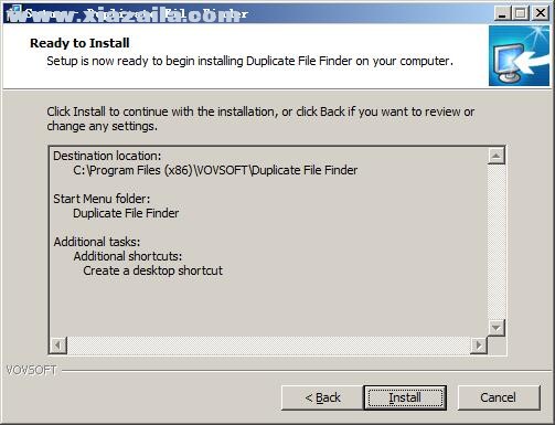 VovSoft Duplicate File Finder(重复文件查找器) v1.2免费版