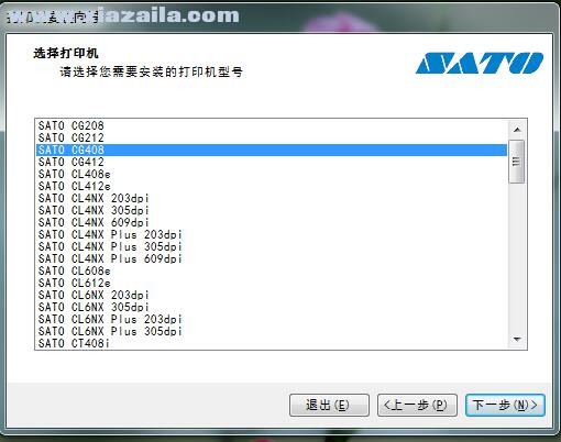 SATO CG408打印机驱动 v8.4.0.20442官方版