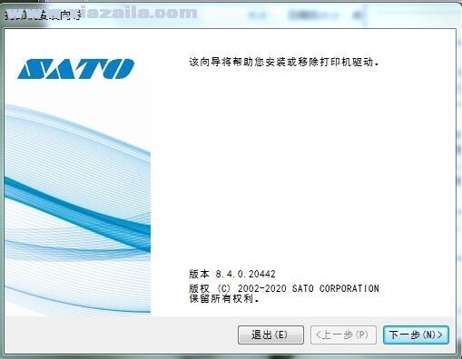 SATO GZ412e打印机驱动 v8.4.0.20442官方版