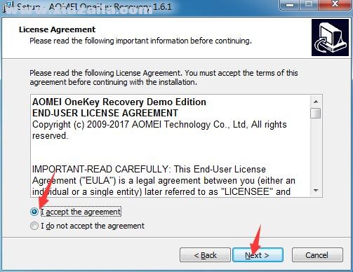 AOMEI Onekey Recovery Pro(傲梅一键恢复) v1.6.1专业版