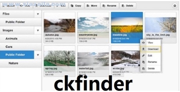 ckfinder(ajax文件管理器) v3.5.1.1免费版