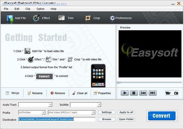 4Easysoft iPod touch Video Converter(视频转换工具) v3.2.26官方版