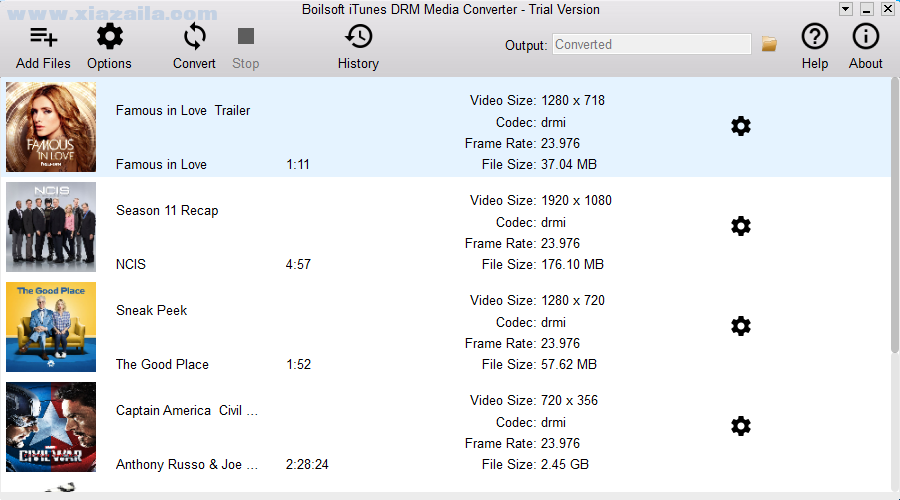 Boilsoft iTunes DRM Media Converter(DRM媒体转换器) v1.5.4官方版