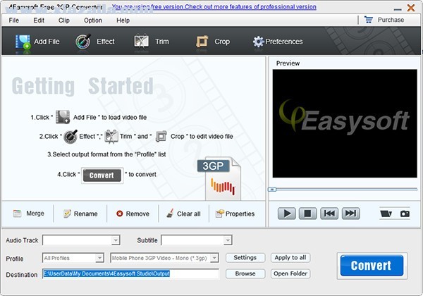 4Easysoft Free 3GP Converter(视频转换软件) v3.2.26官方版