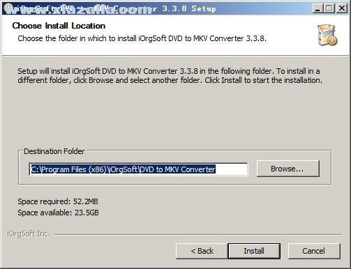 iOrgSoft DVD to MKV Converter(dvd视频转换工具) v3.3.8官方版