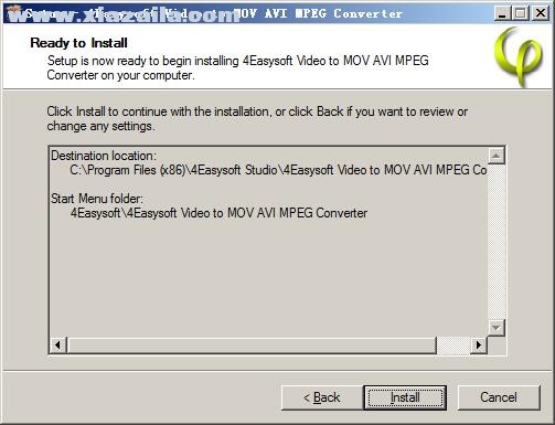 4Easysoft Video to MOV AVI MPEG Converter(视频转换软件) v3.2.22官方版