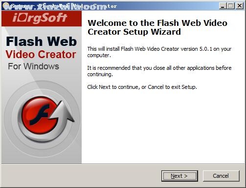 iOrgsoft Flash Web Video Creator(视频格式转换工具) v5.0.1官方版