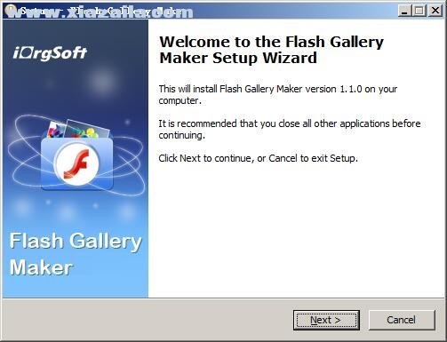 iOrgsoft Flash Gallery Maker(flash幻灯片制作软件) v1.1.0官方版
