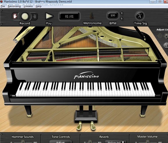 Acoustica Pianissimo(虚拟钢琴软件) v1.012免费版