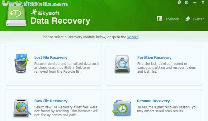 iSkysoft Data Recovery(数据恢复软件) v5.0.1.3 绿色版