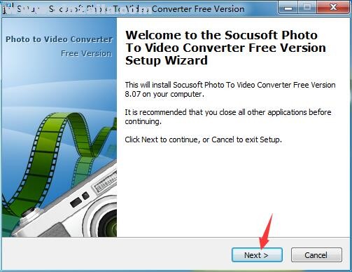 Socusoft Photo To Video Converter(图片转视频软件) v8.07 免费版