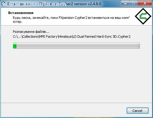 FXpansion Cypher2(模拟合成器) v2.4.8.0官方版