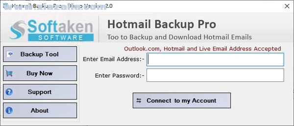 Softaken Hotmail Backup Pro(邮件备份软件) v2.0官方版