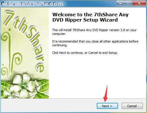 7thShare Any DVD Ripper(DVD光盘翻录软件) v3.8 免费版
