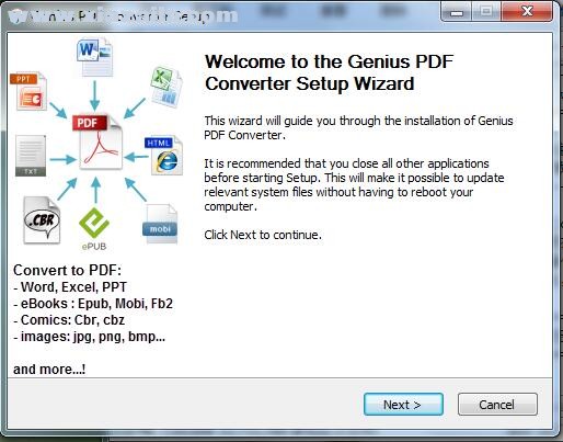 Genius PDF Converter(PDF转换软件) v1.0官方版