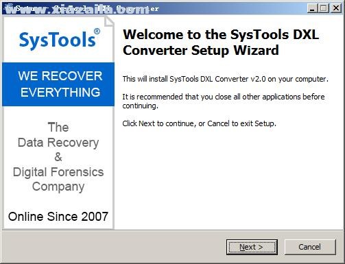 SysTools DXL Converter(DXL转PST工具) v2.0官方版