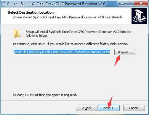 SysTools CorelDraw GMS Password Remover(GMS密码去除软件) v2.0官方版
