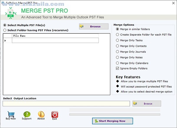 Softaken Merge PST Pro(PST文件合并软件) v3.1官方版