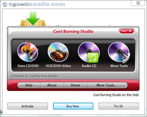 Cool Burning Studio(光盘刻录工具) v5.5.1绿色版