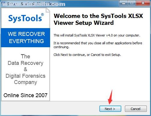 SysTools XLSX Viewer(xlsx文件查看器) v4.0官方版