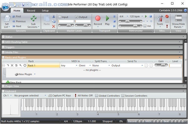 Cantabile Performer(乐器模拟效果器软件) v2.0.0.2066免费版